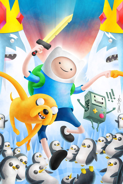 Adventure Time #12 Cards, Comics & Collectibles Exclusive Variant Cover by Steve Conley