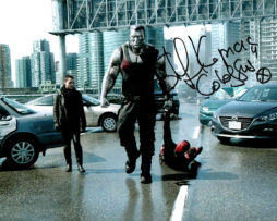Stefan Kapicic SIGNED photo: Colossus dragging Deadpool
