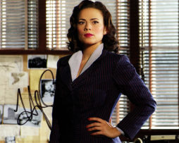 Hayley Atwell SIGNED photo: Hands on Hips